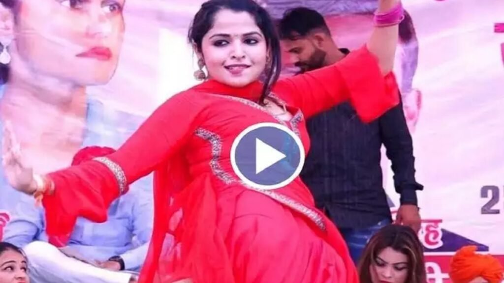 मुस्कान बेबी ने लाल सूट में लगाए ऐसे गदर ठुमके