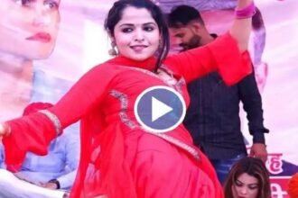 मुस्कान बेबी ने लाल सूट में लगाए ऐसे गदर ठुमके