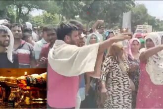 gautam-buddha-nagar-women-protest-against-liquor-shops