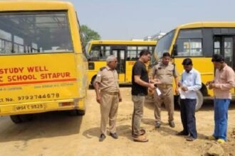 sitapur-school-vehicle-checking-campaign-fitness-inspection