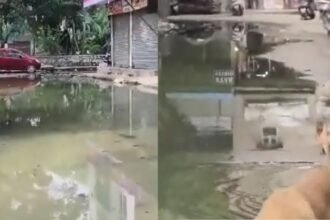 sewa-nagar-sewer-problem-local-mla-and-councillor-visit