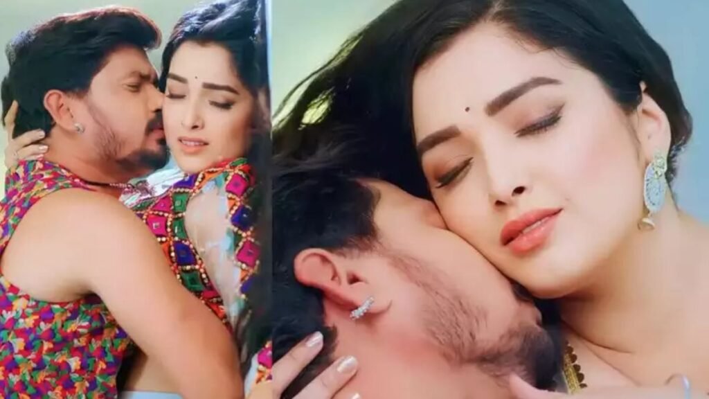 Bhojpuri-Songs-Amrapali-Dubey-became-romantic-in-the-field-