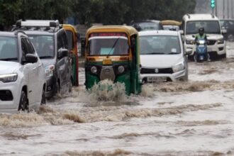 Delhi-NCR rains Heavy rains provide relief from humidity waterlogging in many areas