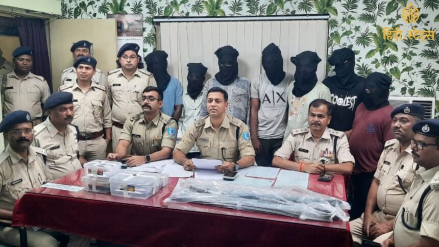 Rajasthan News: सवाई माधोपुर में पुलिस की रैकी करने पर 8 गिरफ्तार, तीन वाहन जब्त 1 अंतर्राष्ट्रीय गैंगस्टर जगदीप उर्फ (18)