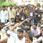 Rajasthan News: एसएफआई छात्रों का शेखावाटी यूनिवर्सिटी पर प्रदर्शन, छात्र संघ चुनाव की मांग 3 एसएफआई