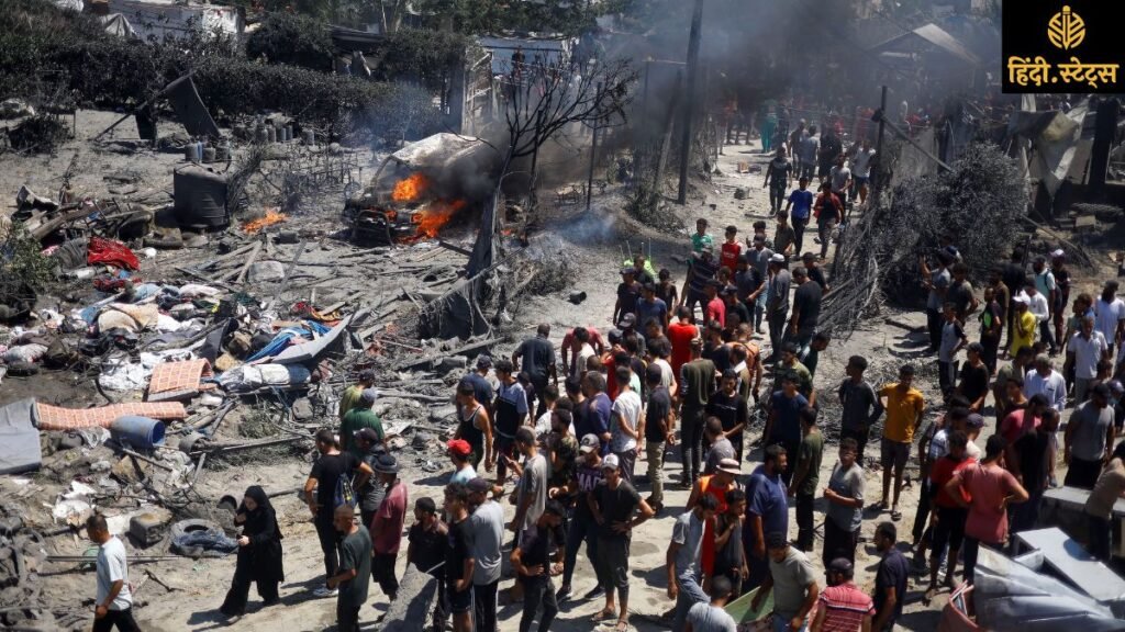 गाजा में Israeli Air Strike: