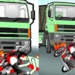 डंपर की टक्कर