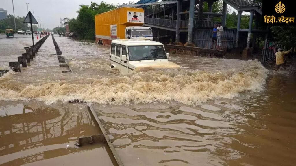 _बाढ़ की चपेट में 800 गांव, दिल्ली-लखनऊ हाईवे