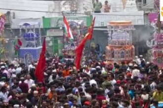 बुरहानपुर में मुहर्रम पर