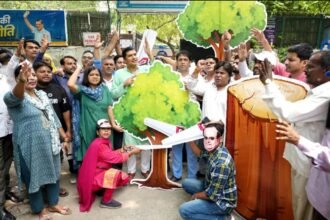 AAP नेता सौरभ भारद्वाज ने दिल्ली में 1100 पेड़ काटने पर