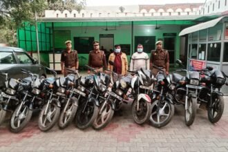 Baghpat News: अंतर्राज्यीय वाहन चोर गैंग के 5