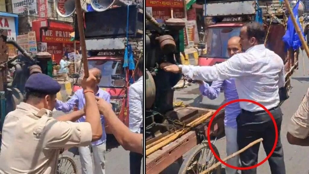 Bharat bandh Patna sdm lathi charge