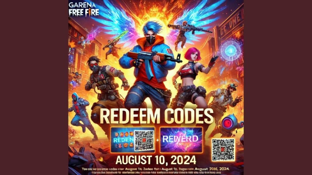 Garena Free Fire Redeem Codes Today