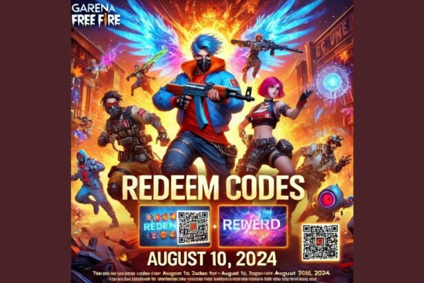 Garena Free Fire Redeem Codes Today