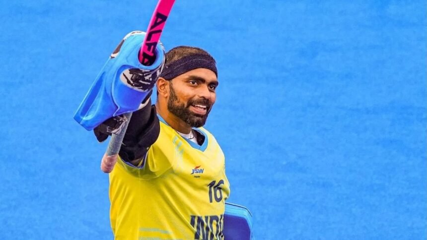 Goalkeeper PR Sreejesh ने Bronze Medal