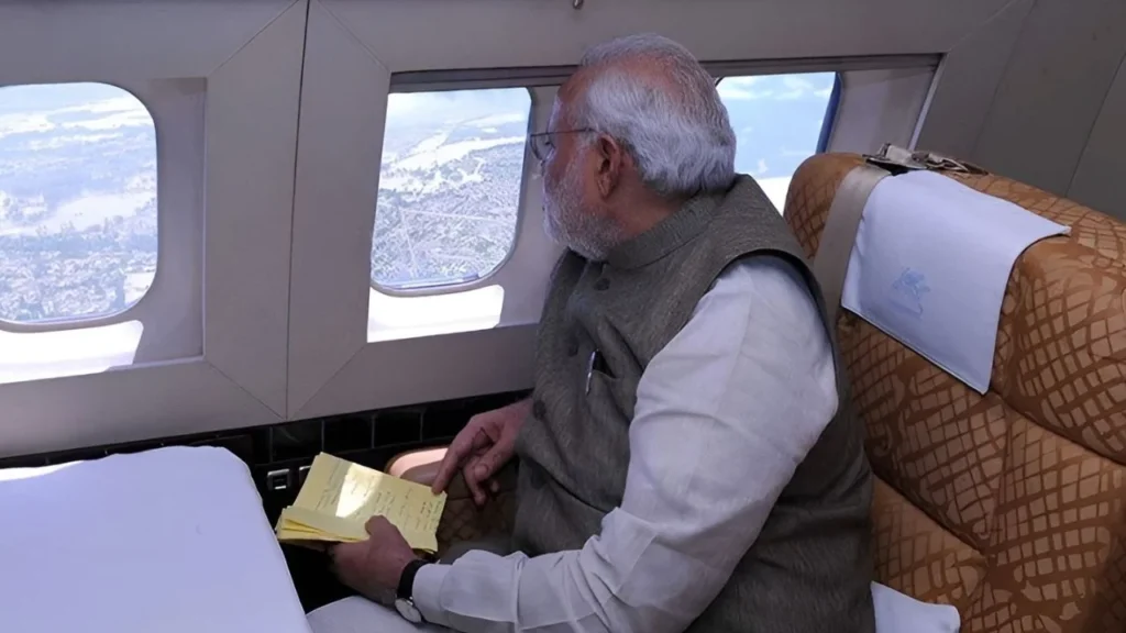 PM Modi Creates Sensation by Spending 46 Minutes in Pakistan Airspace