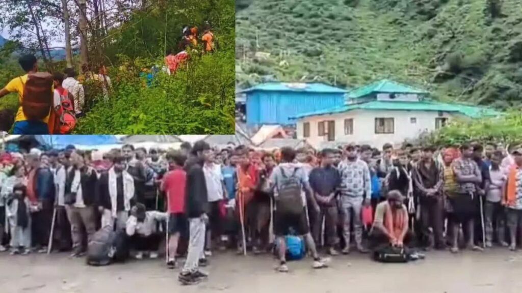 Uttarakhand में भारी बारिश से Kedarnath पैदल मार्ग पर तबाही, SDRF ने 1000 से अधिक लोगों को सुरक्षित निकाला 2 एसडीआरएफ ने जंगलों और ऊबड़-खाबड़