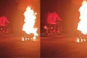 muzaffarnagar-bike-fire-kawad-yatra