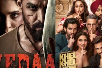 Vedaa Vs Khel Khel main