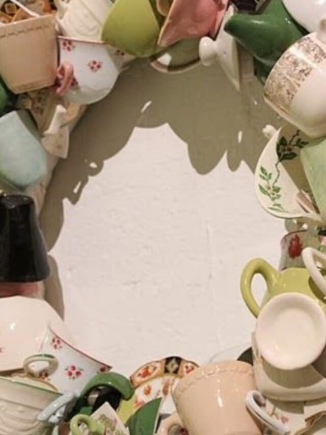 Waste and broken cups can be reused in hindi