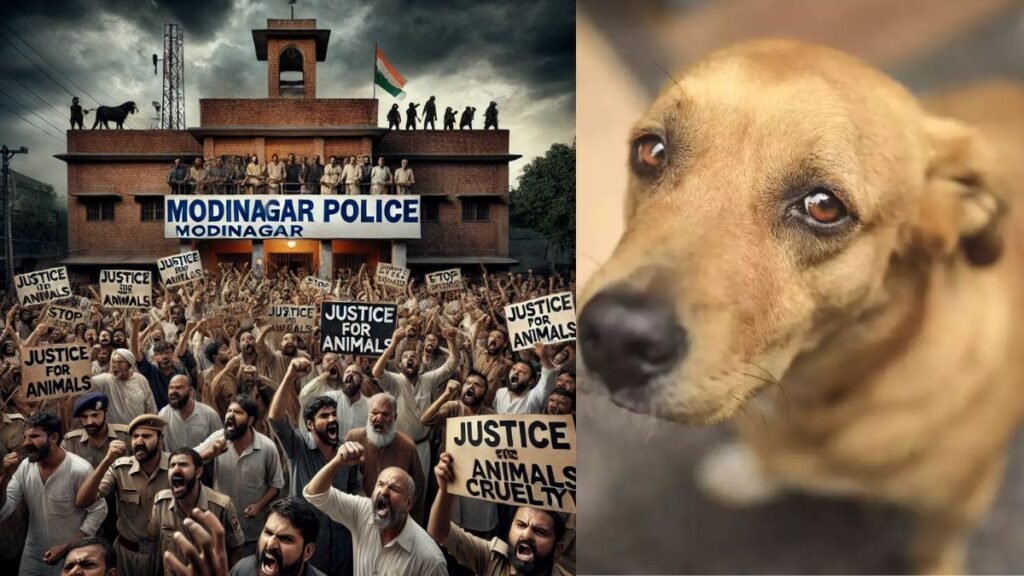 मोदीनगर जानवर के साथ बलात्कार के आरोपी