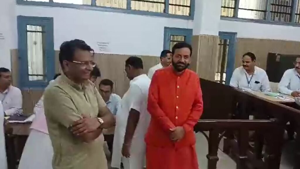 Ambala City Assembly: भाजपा उम्मीदवार असीम गोयल ने दाखिल किया नामांकन पत्र