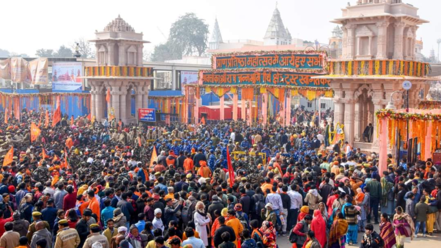 Ayodhya में विश्व पर्यटन दिवस पर रामलीला दर्शनी 400 पर्यटकों ने किया पूजन