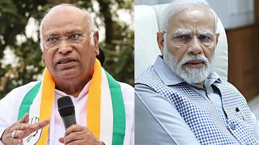 BJP ने PM Modi के खिलाफ कांग्रेस पर आरोप लगाए, एम. खड़गे