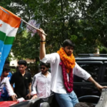 Delhi University Elections इंचार्ज और प्रत्याशी लोकेश के बीच बड़ा झगड़ा