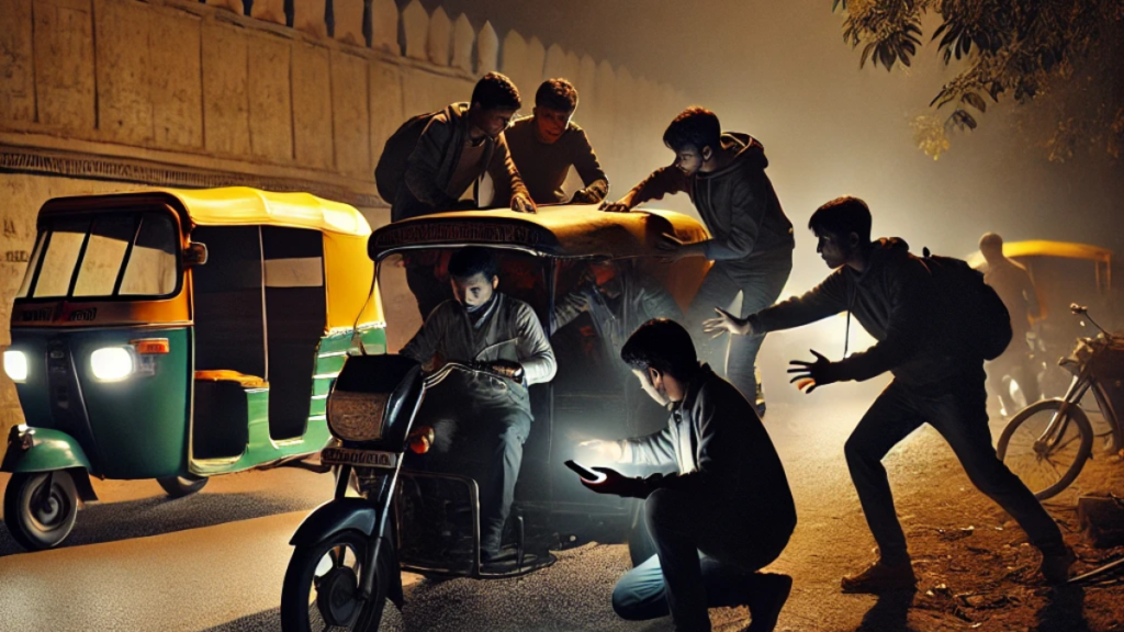 Delhi के शास्त्री पार्क में रिक्शा चालक की चाकू मारकर हत्या