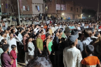 Delhi: शास्त्री पार्क जैन मंदिर में भड़काऊ भाषण के विरोध में मुस्लिम समुदाय ने किया प्रदर्शन