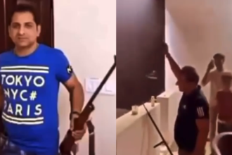 Ghaziabad: हथियार लहराते और फायरिंग करते युवक का वीडियो वायरल