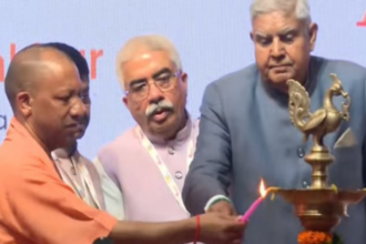 Greater Noida News: सीएम योगी और उपराष्ट्रपति जगदीप धनखड़ ने किया इंटरनेशनल ट्रेड शो का उद्घाटन