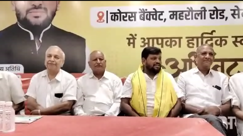 Haryana-Gurugram में निर्दलीय प्रत्याशी नवीन गोयल को व्यापारियों का समर्थन