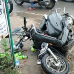 Kanpur: i20 की टक्कर से स्कूटी सवार की मौत, एक घायल