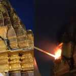 Kashi Vishwanath मंदिर में मंगला आरती के दौरान शॉर्ट सर्किट से आग