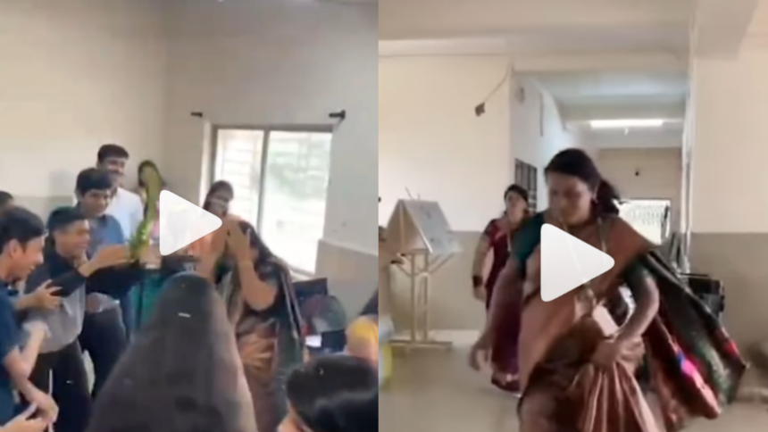 Maharashtra: स्कूल में टीचर्स डे पर छात्रों ने किया फेक लड़ाई का नाटक, टीचर ने पाया सरप्राइज़ 1 Maharashtra: क्लास में बच्चे कर रहे थे लड़ाई