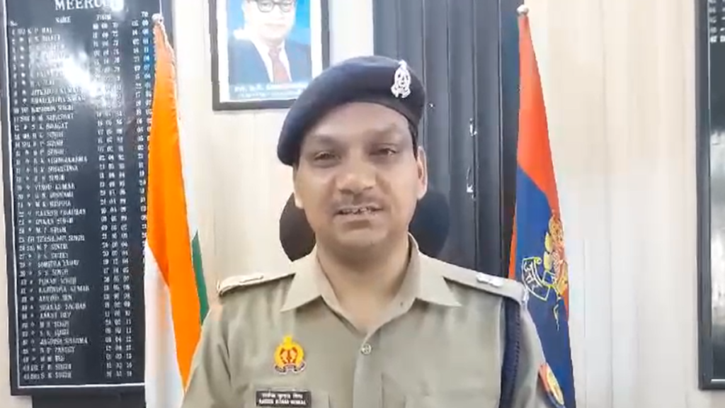 Meerut: कॉलोनी में गार्ड को बंधक बना कर लूटे चार बदमाश, पुलिस कर रही तलाश