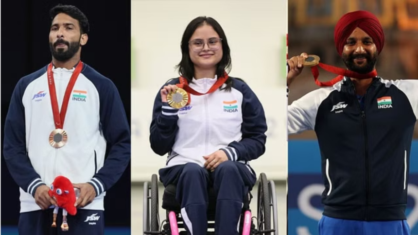 Paris Paralympics 2024: 29 मेडल्स जीतने पर भारतीय पैरालंपियन्स ने किया सेलिब्रेट, इवेंट में कार्तिक आर्यन और ‘चंदू चैंपियन’ की रही चर्चा 1 Paris Paralympics 2024: 29 मेडल्स जीतने पर भारतीय पैरालंपियन्स ने किया सेलिब्रेट