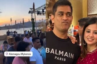 Sakshi Dhoni cigarette greece