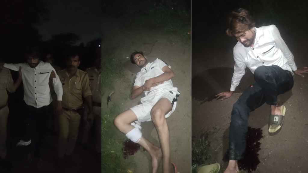 Ghaziabad: पुलिस मुठभेड़ में दो बदमाश घायल, कई आपराधिक मामलों में थे वांछित