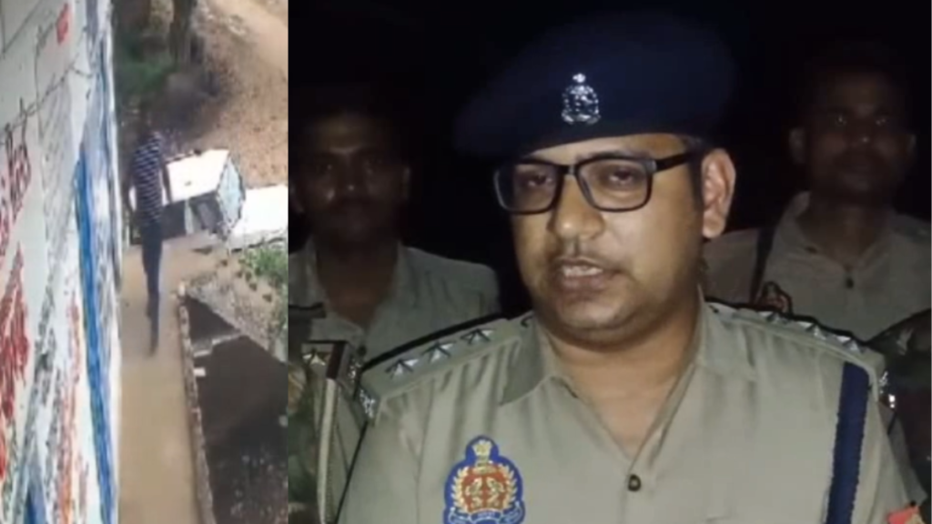 Ghazipur में पुलिस मुठभेड़ के दौरान 25 हजार का इनामी बदमाश संदीप यादव गिरफ्तार