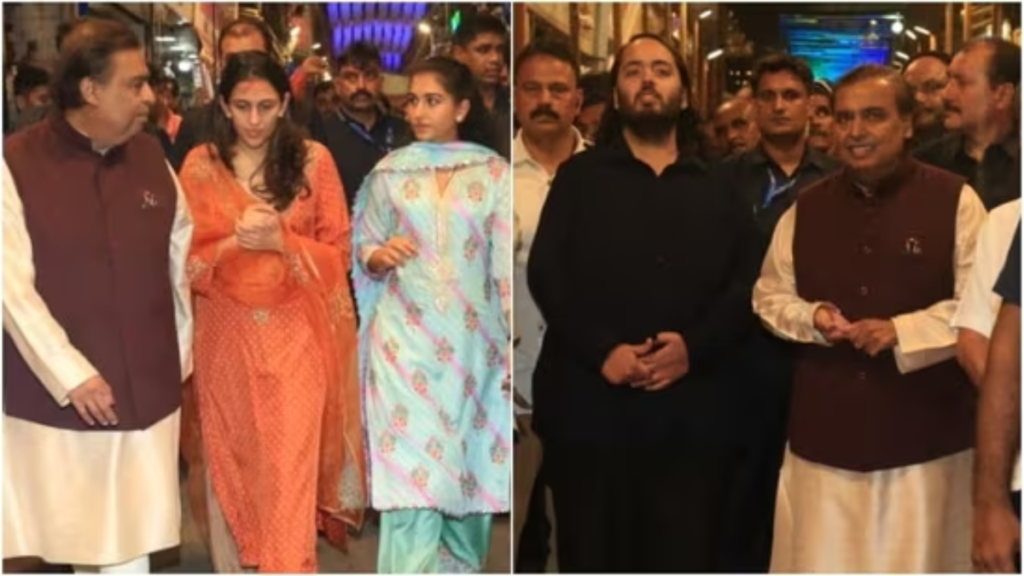 Mumbai: लालबागचा राजा के दर्शन के दौरान श्लोका और राधिका का इंतजार करते मुकेश अंबानी का वीडियो पर हो रहा है वायरल