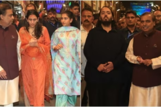 Mumbai: लालबागचा राजा के दर्शन के दौरान श्लोका और राधिका का इंतजार करते मुकेश अंबानी का वीडियो पर हो रहा है वायरल