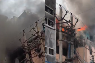 Delhi: फैक्ट्री में लगी भीषण आग, दमकल की 20 गाड़ियां आग बुझाने में जुटीं