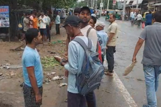 जहानाबाद में अनियंत्रित स्कूल बस का कहर: सड़क