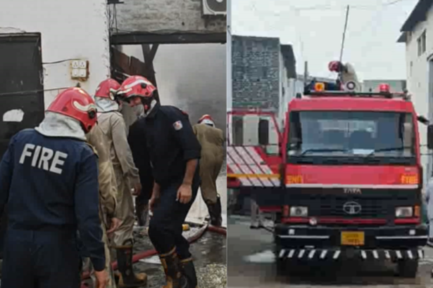 Delhi: शाबाद दौलतपुर गांव में फैक्ट्री में लगी भीषण आग, केमिकल के कारण हुआ हादसा