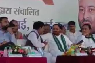 Muzaffarnagar: Jayant Chaudhary की मौजूदगी में यूपी सरकार के दो मंत्रियों के बीच हुई तीखी बहस, वीडियो वायरल