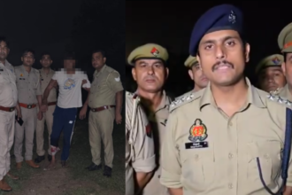 Ghaziabad: पुलिस और जिला बदर बदमाश के बीच मुठभेड़, बदमाश घायल