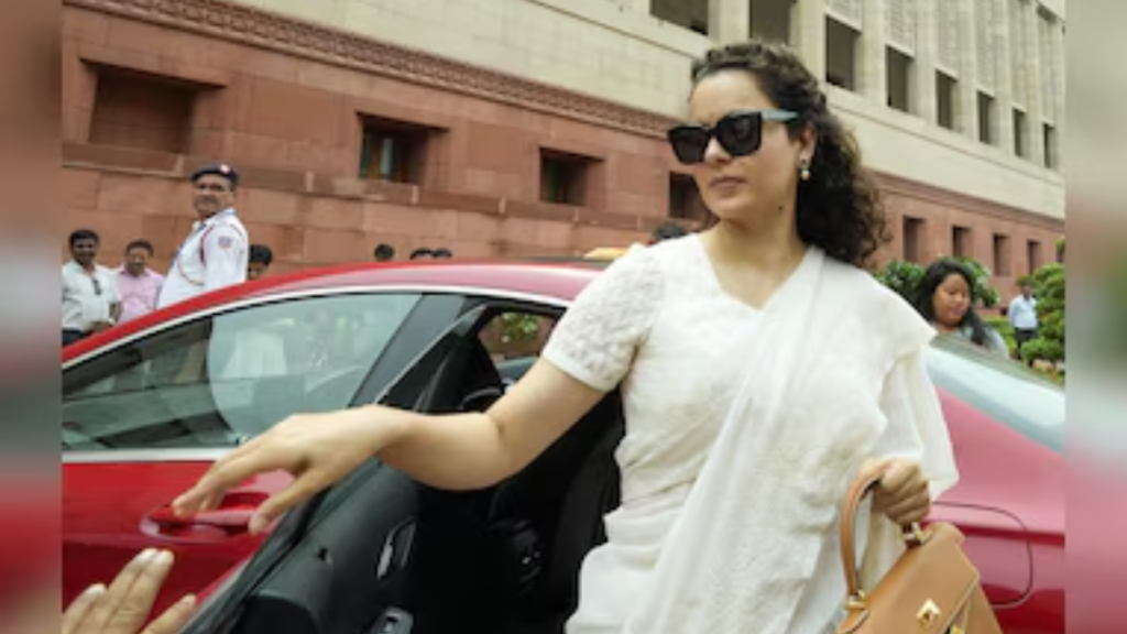 Kangana Ranaut ने फिर छेड़ा किसान कानून का मुद्दा, कांग्रेस ने दी तीखी प्रतिक्रिया
